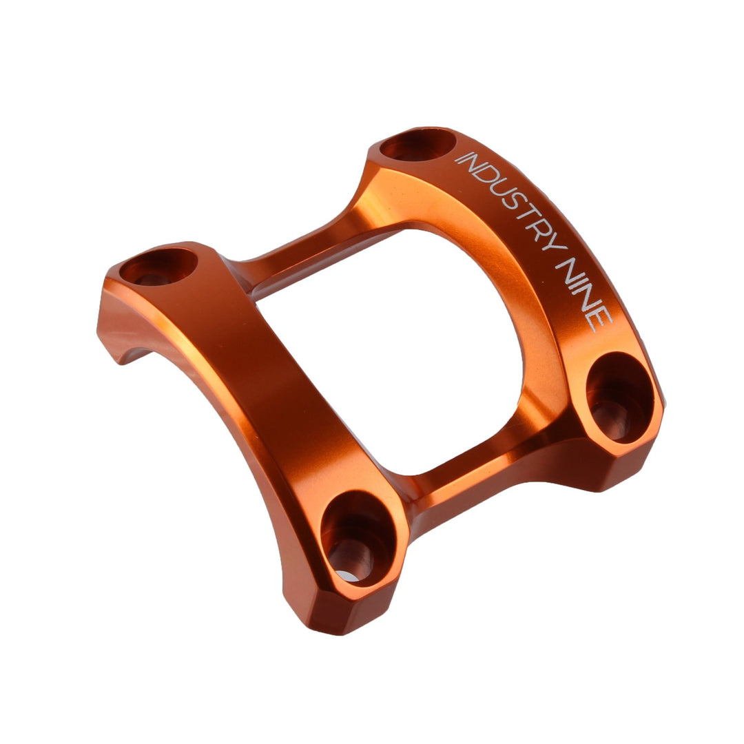 Stem Accessories Industry Nine Industry Nine A35 Stem Faceplate Orange Saddle Brown