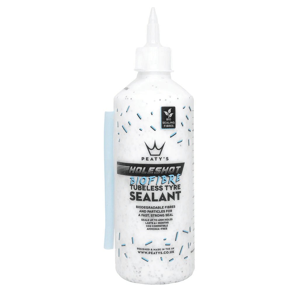 Tubeless Sealants Peaty's Peatys Holeshot BioFibre Tubeless Tire Sealant 500ml Each Lavender