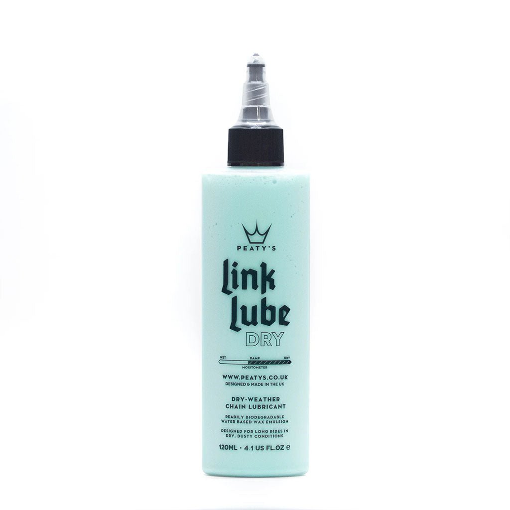 Lubricants Peaty's Peatys LinkLube Dry Conditions Chain Lube 120ml Each Powder Blue