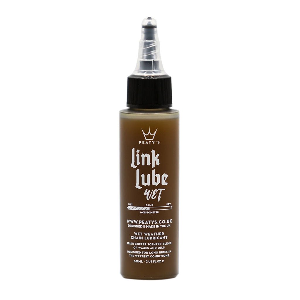 Lubricants Peaty's Peatys LinkLube Wet Conditions Chain Lube 60ml Each Dark Olive Green