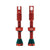 Peaty's Alloy Presta Valve Stem 60mm Pair Red 