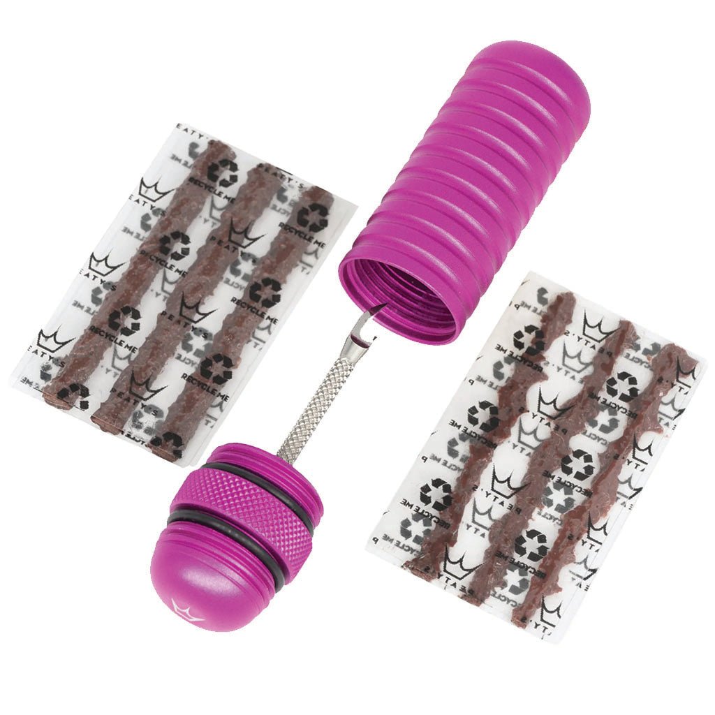 Tubeless Accessories Peaty's Peatys Holeshot Tubeless Puncture Plug Tool Punch (Pink) Dim Gray