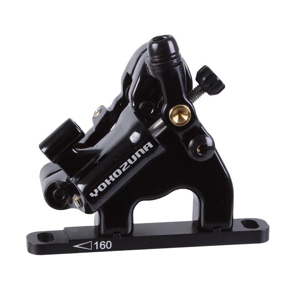 Disc Brake & Lever Yokozuna Yokozuna Road Motoko Front Disc Brake Flat/160mm - Black Black