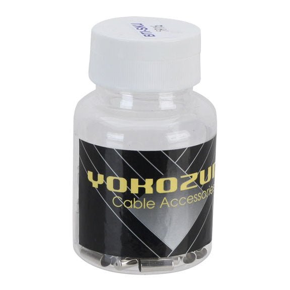Cables and Housing Yokozuna Yokozuna Ferrules 5mm - Chrome Brake 100/Bottle Dark Slate Gray