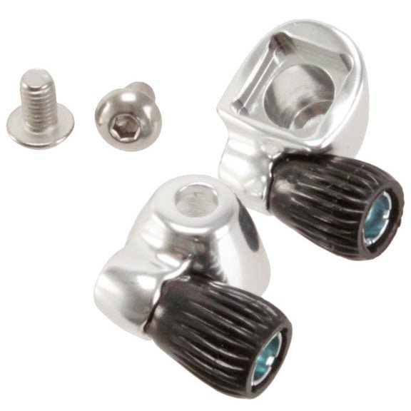 Cables and Housing Yokozuna Yokozuna Downtube Braze-On Housing Stops Concave Pr Gray