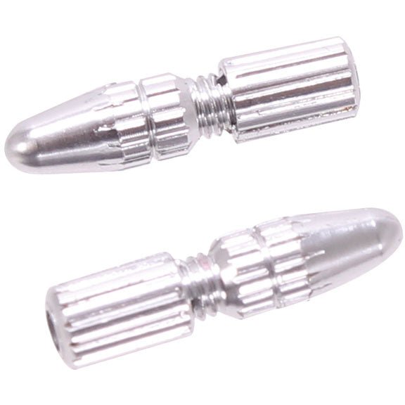 Cables and Housing Yokozuna Yokozuna Crimp-Free Locking Cable Tip Shift - Silver Pr Light Gray