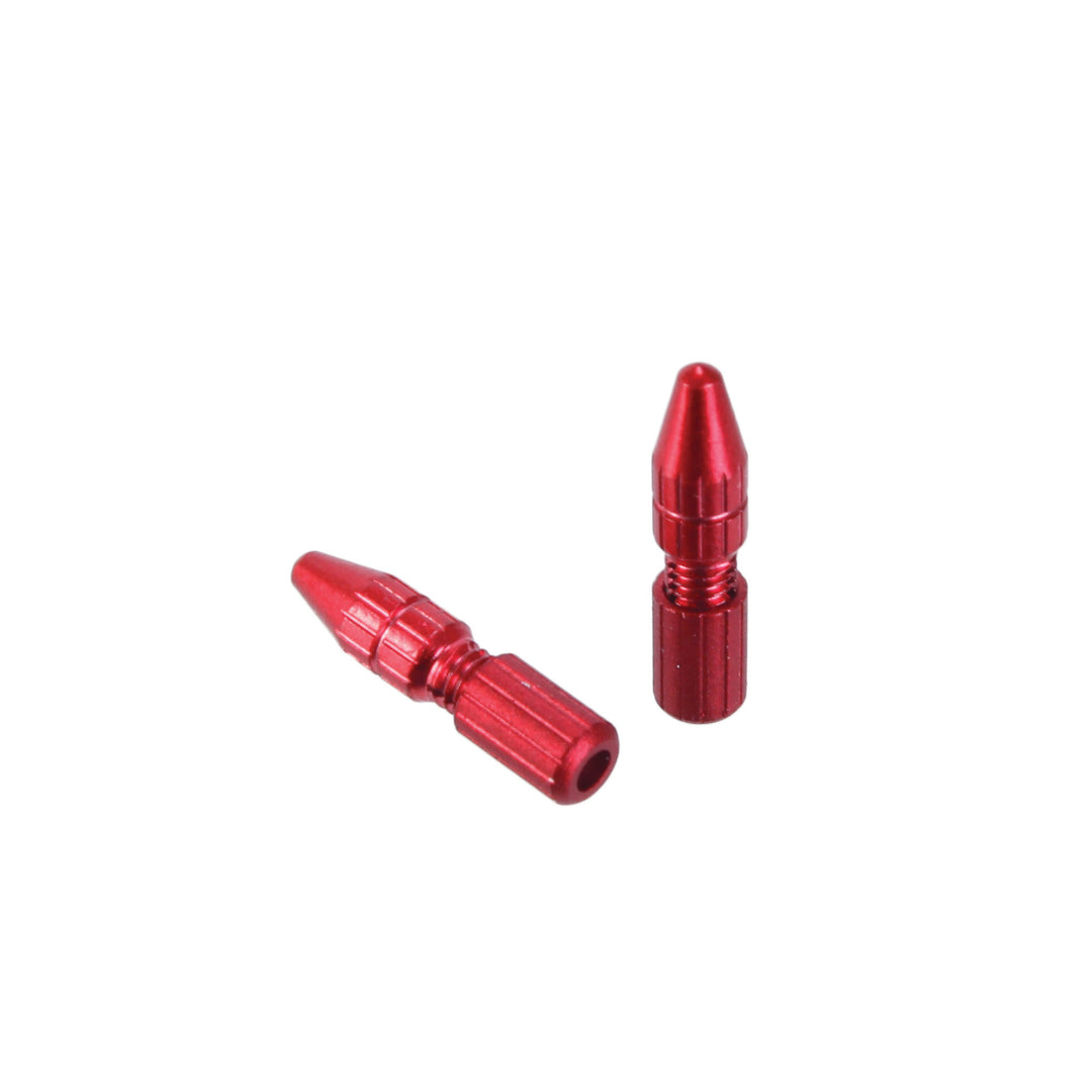 Cables and Housing Yokozuna Yokozuna Crimp-Free Locking Cable Tip Shift - Red Pr Maroon
