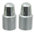Tube Care Yokozuna Yokozuna Alloy Valve Cap Presta Silver - Pair Light Slate Gray