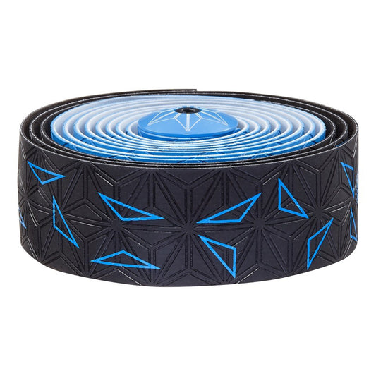 Bar Tape Supacaz Supacaz Super Sticky Kush Bar Tape Starfade Black and Blue Dark Slate Gray