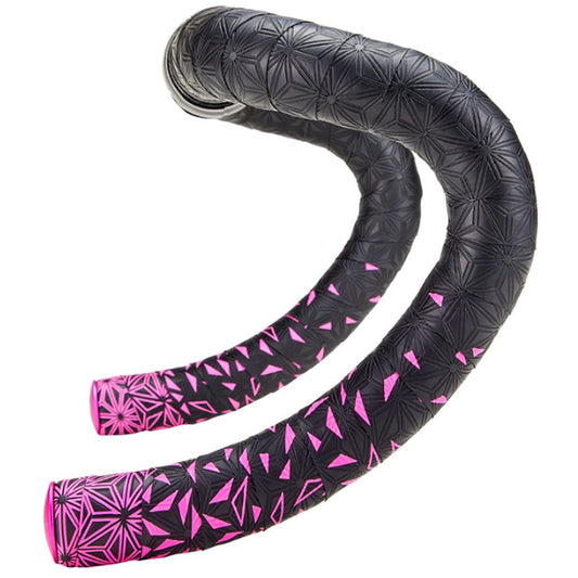 Bar Tape Supacaz Supacaz Super Sticky Kush Bar Tape Starfade Black and Pink Dark Slate Gray