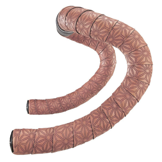 Bar Tape Supacaz Supacaz Super Sticky Kush Gravel Handlebar Tape Coffee Rosy Brown