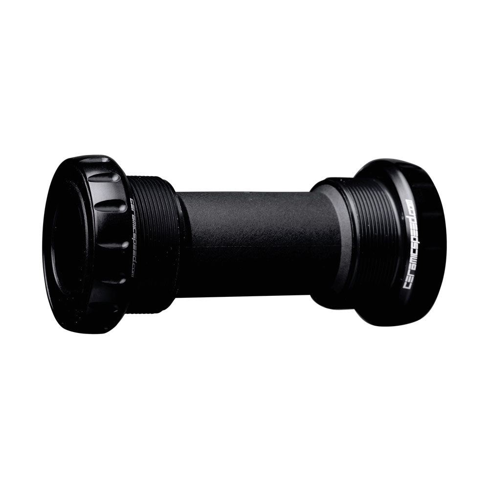 Bottom Brackets CeramicSpeed CeramicSpeed BSA Road Bottom Bracket - English Thread 68mm 24mm Spindle Coated Races BLK Black