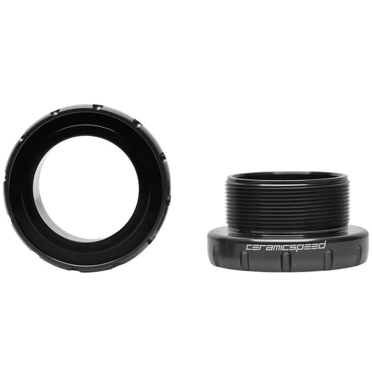 Bottom Brackets CeramicSpeed CeramicSpeed Italian Road Bottom Bracket - DUB Road Spindle Black Dark Slate Gray