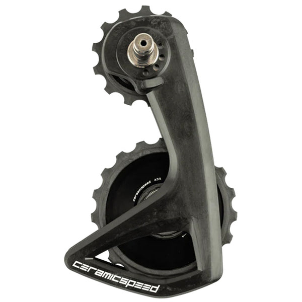 CeramicSpeed OSPW RS Alpha Pulley Wheel System Shimano Dura-Ace 9250/Ultegra 8150 - ALPHA Aluminum Pulley Carbon Cage BLK