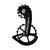 Cage Assembly CeramicSpeed CeramicSpeed OSPW Pulley Wheel System Shimano 9100/9150 8000 SS/8050 SS - Coated Races Alloy Pulley Carbon Cage BLK Black