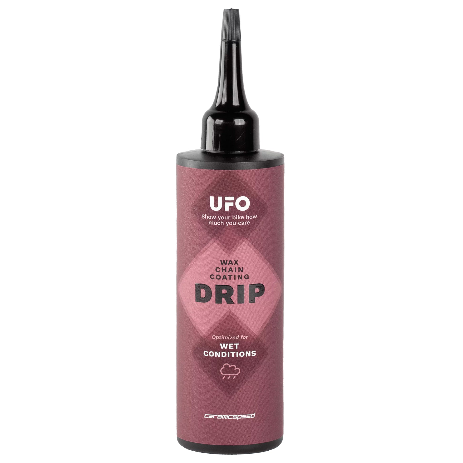 Lubricants CeramicSpeed CeramicSpeed UFO Drip Wet Conditions Chain Lubricant 100ml - Each Dim Gray