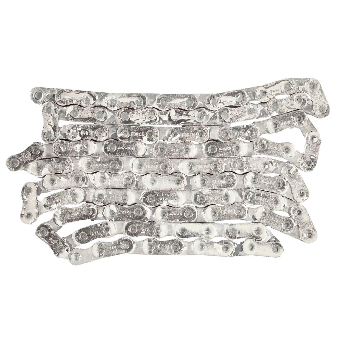 Chains CeramicSpeed CeramicSpeed UFO Chain - Optimized SRAM AXS 12-Speed Road Flattop 120 Links Teflon-Free Silver Gray